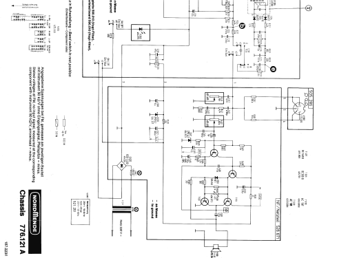 Favorit 7.120A Ch= 776.121A; Nordmende, (ID = 373629) Radio