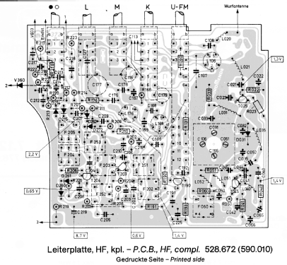 Favorit 7.120A Ch= 776.121A; Nordmende, (ID = 373630) Radio