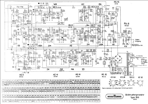 Fernseh Bild Generator FBG955; Nordmende, (ID = 127491) Equipment