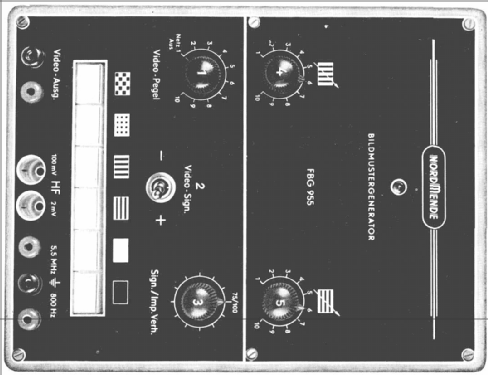 Fernseh Bild Generator FBG955; Nordmende, (ID = 127681) Equipment