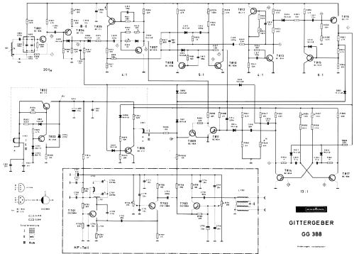 Gittergeber GG388; Nordmende, (ID = 379440) Equipment