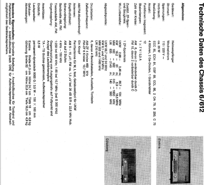 Göteborg S26 Ch= 6/612; Nordmende, (ID = 64420) Radio