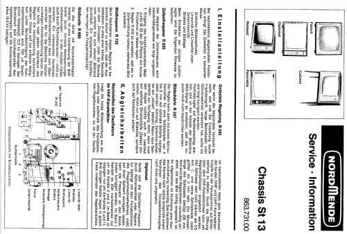 Hanseat Ch= St13; Nordmende, (ID = 1792892) Television