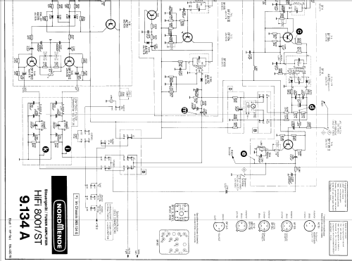 HiFi 8001/ST 969.134A Ch= 9.134A ; Nordmende, (ID = 59625) Radio