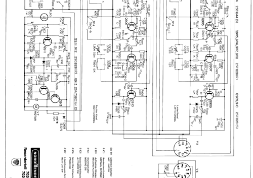 HiFi-Stereo-Steuergerät 7020 SC 6.157H; Nordmende, (ID = 318681) Radio