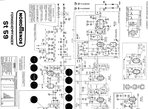 Imperator 59 Ch= St59 + Rfk. Ch= 59/630; Nordmende, (ID = 404957) TV Radio