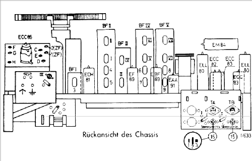 Isabella-Stereo E810 Ch= 1/633; Nordmende, (ID = 1236132) Radio