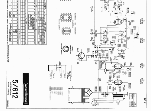 Kadett Ch= 5/612; Nordmende, (ID = 51809) Radio