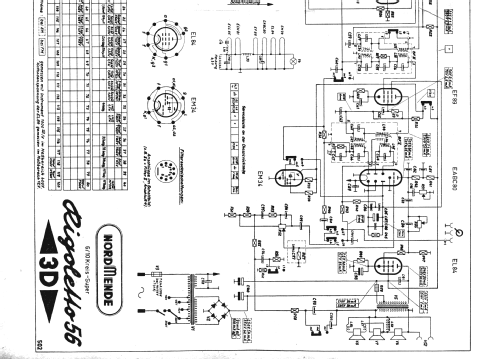 Kommodore 56 Ch= 564 + Rdf. Ch= 502; Nordmende, (ID = 1844255) TV Radio