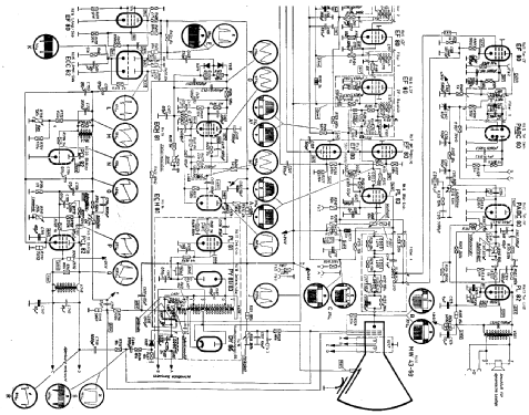 Kommodore-Phono 57 Ch= 764 + Rfk. Ch= 605; Nordmende, (ID = 417019) Fernseh-R