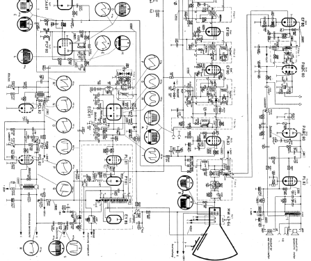 Kommodore-Phono 56 Ch= 564 ab Nr. 60001 + Rdf. Ch= 502; Nordmende, (ID = 393882) TV Radio