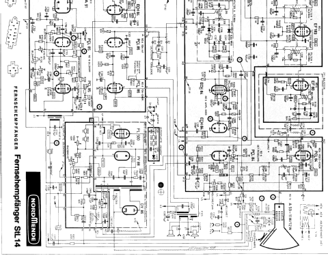 Konsul 14 Ch= StL14 UHF-Tuner Transistoren; Nordmende, (ID = 104780) Television