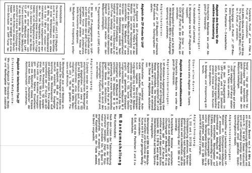 Konsul Ch= StL13 - 863.730.00; Nordmende, (ID = 1794800) Television