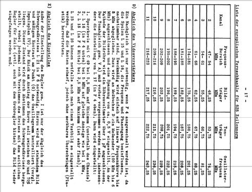 Konsul 54 Ch= 364; Nordmende, (ID = 398705) Television