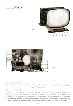 Konsul 58 Ch= 5790X; Nordmende, (ID = 3037190) Television