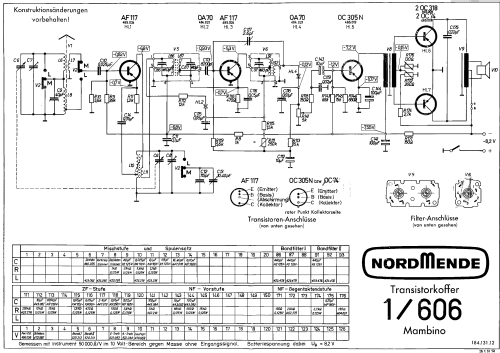 Mambino E06 Ch= 1/606; Nordmende, (ID = 902473) Radio