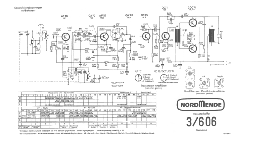 Mambino D06 CH= 3/606 863.606.00; Nordmende, (ID = 1106090) Radio