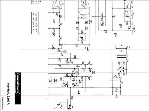 Mambo-L 5.199A; Nordmende, (ID = 122872) Radio