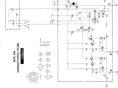 Meßoszillograf MO-3315; Nordmende, (ID = 995333) Equipment