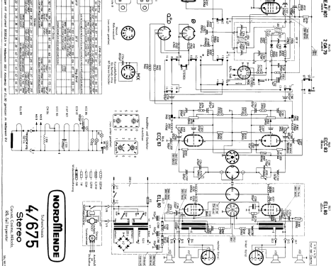 Mikado-Stereo Ch=4/675; Nordmende, (ID = 39808) Radio