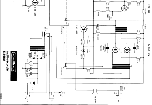 Multi-Recorder 5.446 A; Nordmende, (ID = 359089) Ampl/Mixer