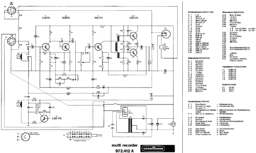 Multi-Recorder 972.412 A; Nordmende, (ID = 634468) R-Player