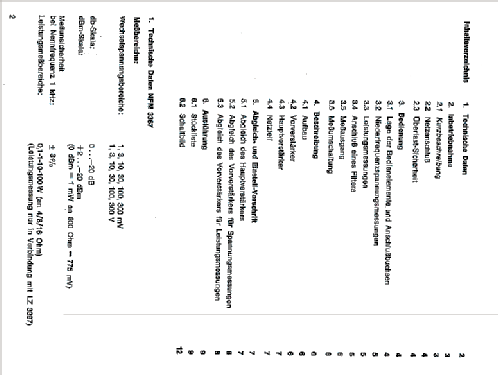 Niederfrequenz-Millivoltmeter NFM 3367; Nordmende, (ID = 2217069) Equipment
