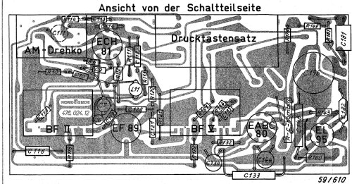 Norma 59 Ch= 59/610; Nordmende, (ID = 63712) Radio