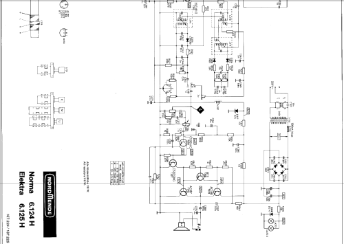 Norma 6.124 H; Nordmende, (ID = 311296) Radio