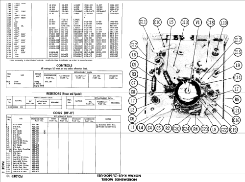 Sterling Norma K-US Ch= 2/610K-US; Nordmende, (ID = 915387) Radio