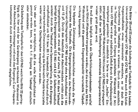 Universal-Oszillograph UO963; Nordmende, (ID = 226314) Equipment