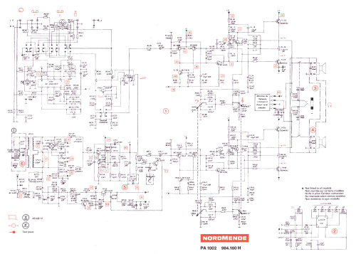 PA 1002 984.160H; Nordmende, (ID = 2765925) Ampl/Mixer