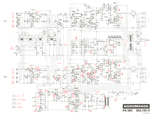 PA 980 982.160H; Nordmende, (ID = 2765690) Ampl/Mixer