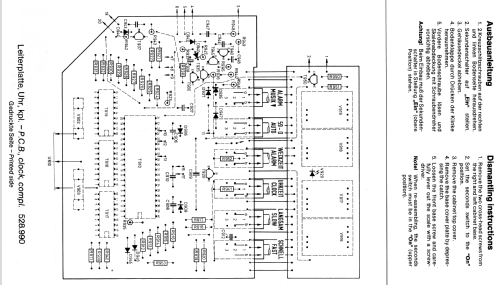 Radio Clock 4000 7.174A; Nordmende, (ID = 117101) Radio