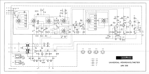 Röhrenvoltmeter URV356; Nordmende, (ID = 304685) Equipment