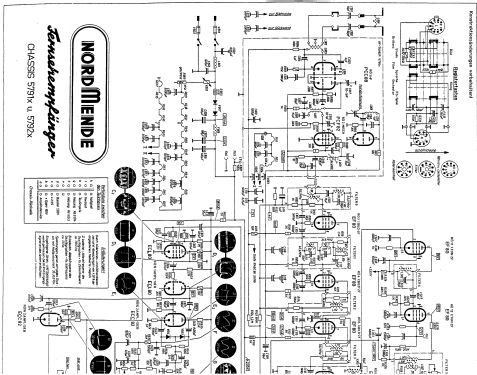 Roland 58 Ch= 5791X; Nordmende, (ID = 1848321) Televisore