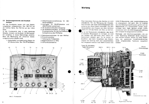 Rundfunk-Prüfsender RPS 378; Nordmende, (ID = 104832) Equipment