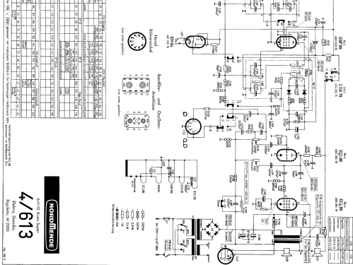 Skandia V24 Ch= 4/613; Nordmende, (ID = 65278) Radio