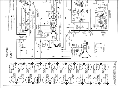 Souverän Electronic Ch= Uni 17 867.710.01; Nordmende, (ID = 1076763) Fernseh-E