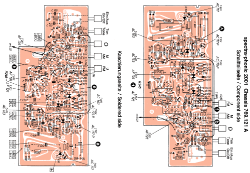 Spectra-Phonic 2001 970.121A Ch= 769.121A; Nordmende, (ID = 855452) Radio