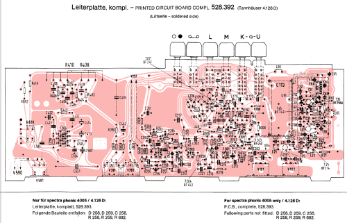 Spectra-Phonic 4005 4.126D Ch= 774.126D; Nordmende, (ID = 856361) Radio