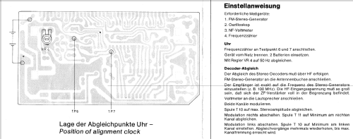 Stereo Clock 874 9.173H; Nordmende, (ID = 116458) Radio