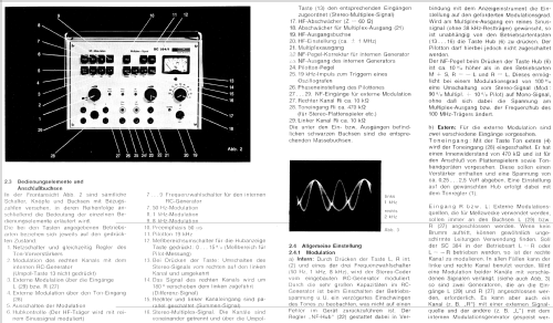 Stereo-Coder SC 384/1; Nordmende, (ID = 792612) Ausrüstung