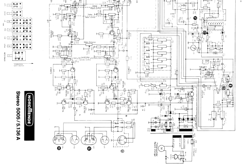 Stereo Steuergerät 5005 975.136A; Nordmende, (ID = 1159748) Radio