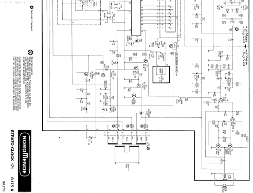 Strato-Clock 171 8.175.A; Nordmende, (ID = 115392) Radio