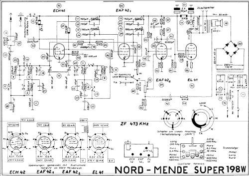 Super 198W; Nordmende, (ID = 664663) Radio