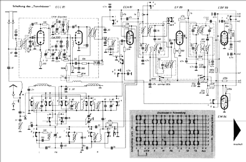 Tannhäuser-Stereo 60 U330 Ch= 0/633; Nordmende, (ID = 37171) Radio