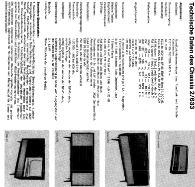 Tannhäuser-Stereo Z330 Ch= 2/633; Nordmende, (ID = 56691) Radio