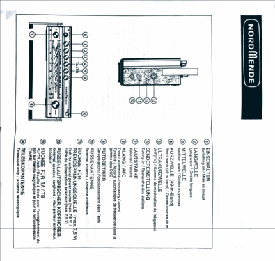 Target 969.108A Ch= 9.108C ; Nordmende, (ID = 2681573) Radio