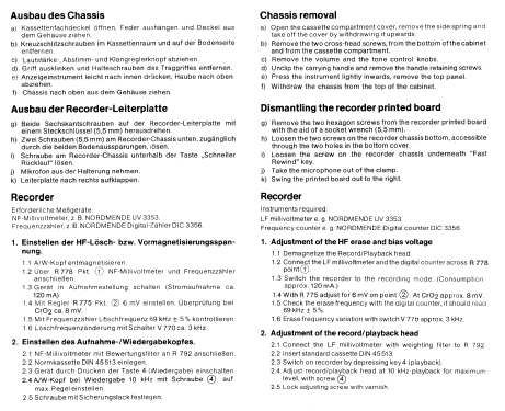 Transcorder 585K 8.115A; Nordmende, (ID = 367270) Radio